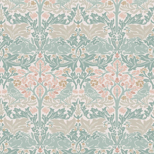 Brother Rabbit Wallpaper - Lullaby Blues - 140499 - William MorrisWallpaper199