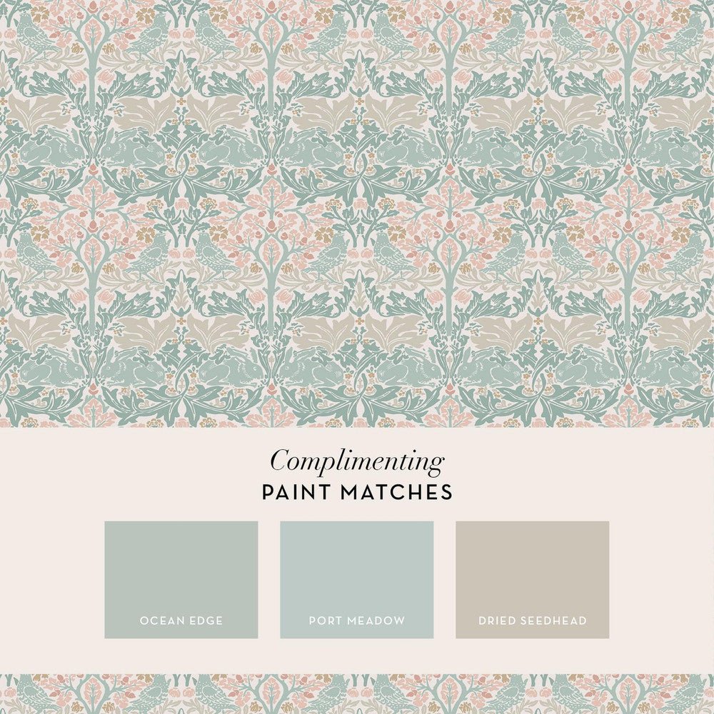Brother Rabbit Wallpaper - Lullaby Blues - 140499 - William MorrisWallpaper199