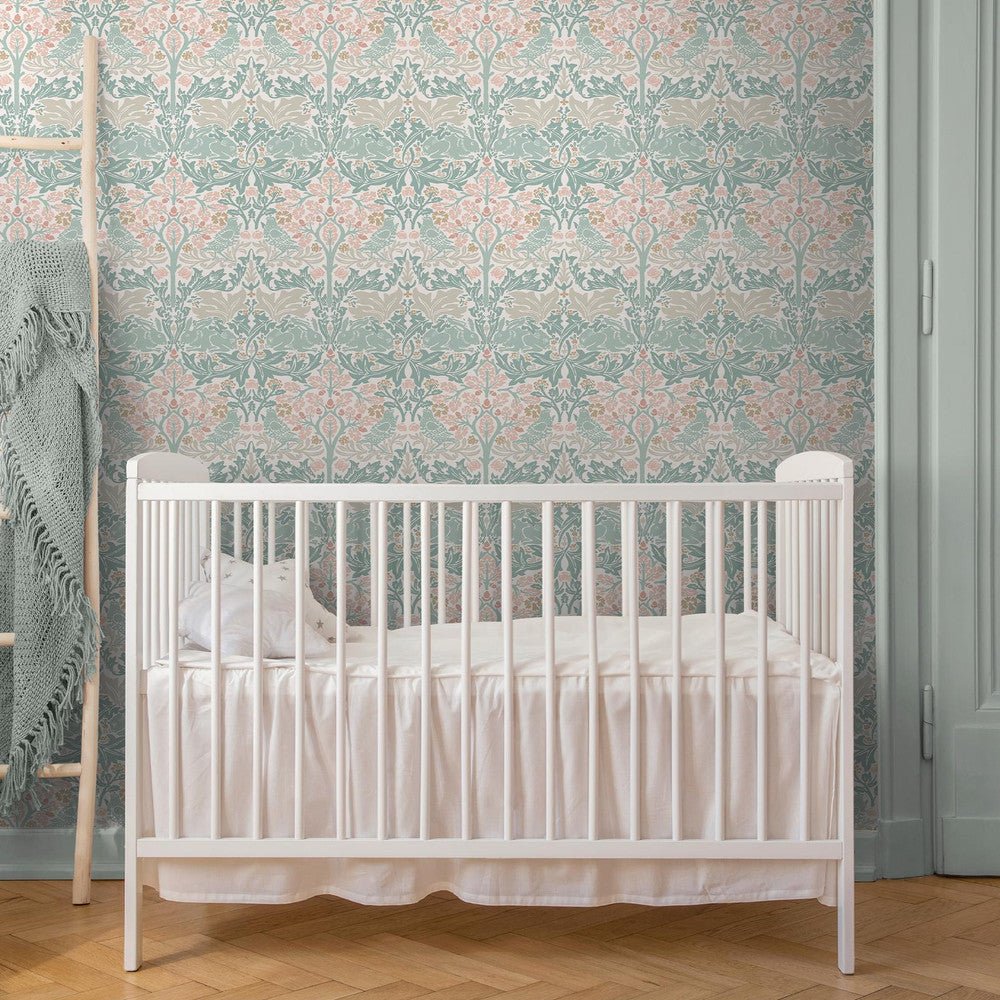 Brother Rabbit Wallpaper - Lullaby Blues - 140499 - William MorrisWallpaper199