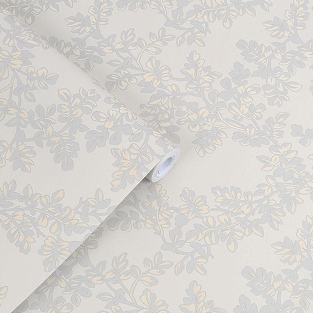 Burnham Wallpaper - Dove Grey - Laura Ashley - 114903Wallpaper199