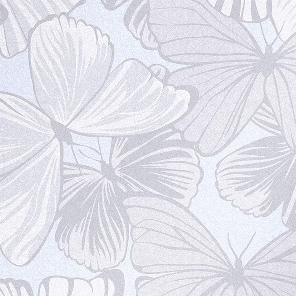 Butterfly Garden Wallpaper - Sugared Grey - Laura Ashley - 118496Wallpaper199