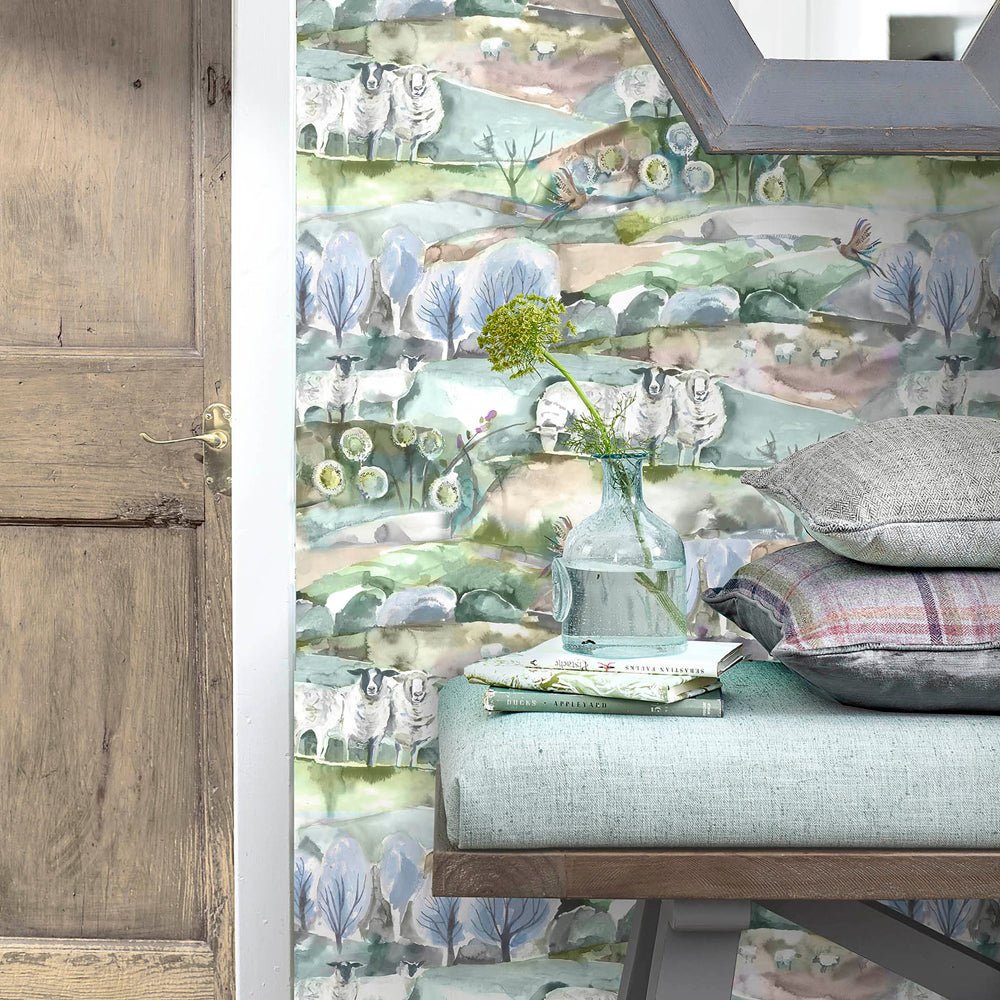 Buttermere Wallpaper - Sage - Voyage Maison - BUTTERM/WPO/SAGWallpaper199