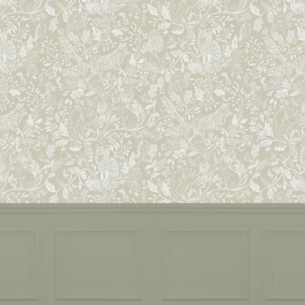 Cademuir Wallpaper - Sage - Voyage Maison - CADEMUI/WPO/SAGWallpaper199