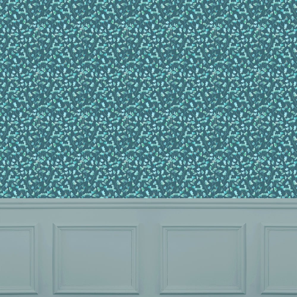 Cala Wallpaper - Teal - Voyage Maison - CALA/WPO/TEAWallpaper199