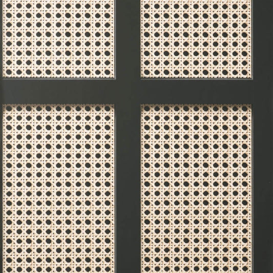 Cane Panel Wallpaper - Black - Fine Décor - FD42998Wallpaper199