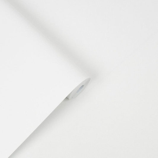 Canvas Paintable Wallpaper - White - Laura Ashley - 113420Wallpaper199