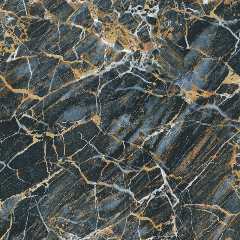 Carbon Onyx Marble Metallic Wallpaper - Navy - Crown - M1748Wallpaper199