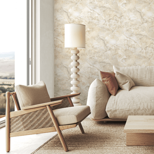 Carlotta Vasari Wallpaper - Greige - Rasch - 400303Wallpaper199
