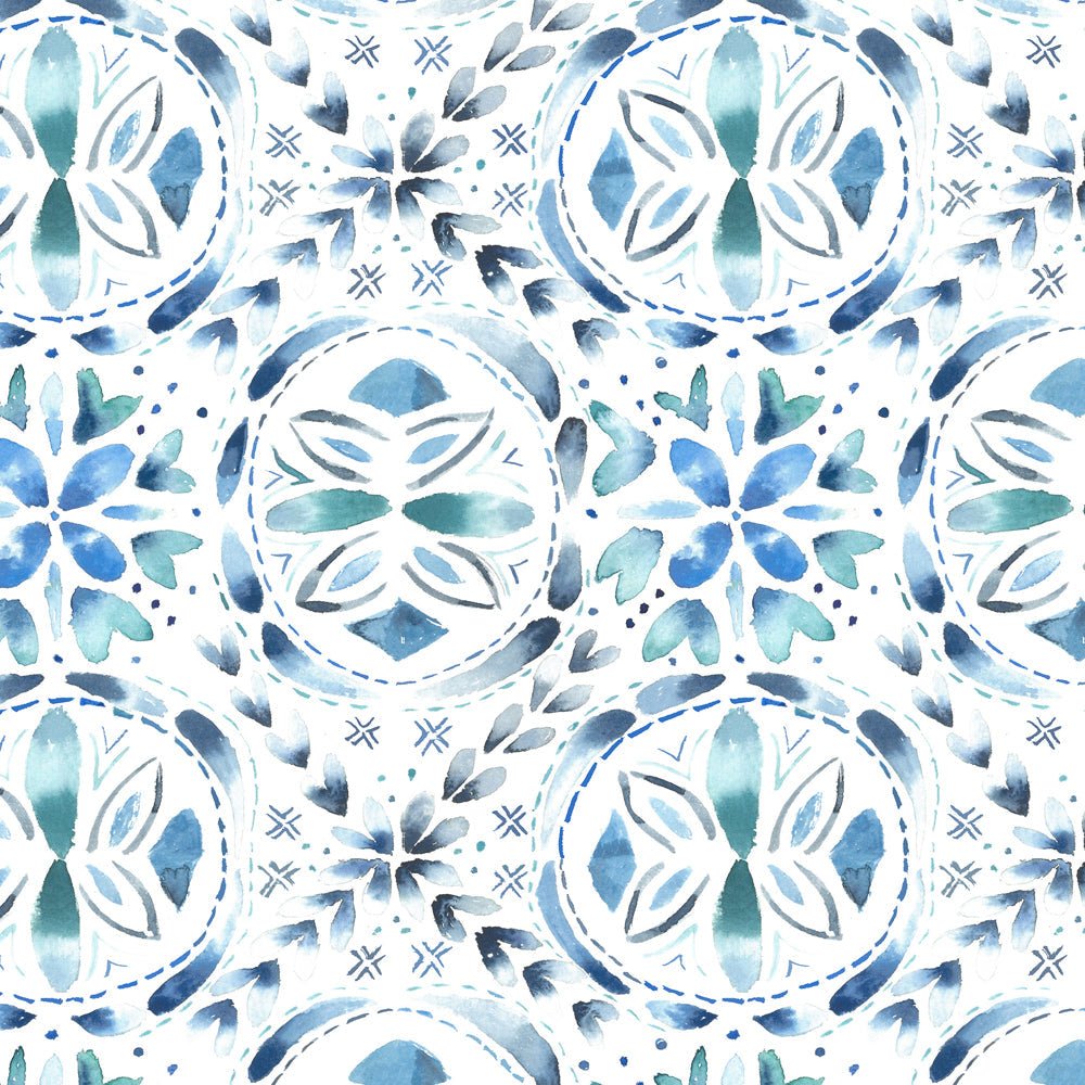 Casia Wallpaper - Denim - Voyage Maison - CASIA/WPO/DENWallpaper199