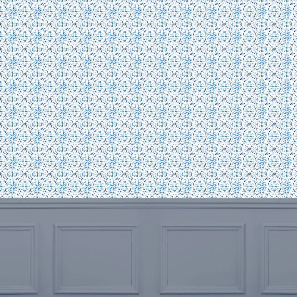 Casia Wallpaper - Denim - Voyage Maison - CASIA/WPO/DENWallpaper199