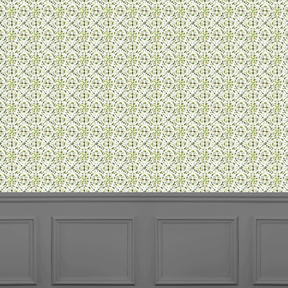 Casia Wallpaper - Sage - Voyage Maison - CASIA/WPO/SAGWallpaper199
