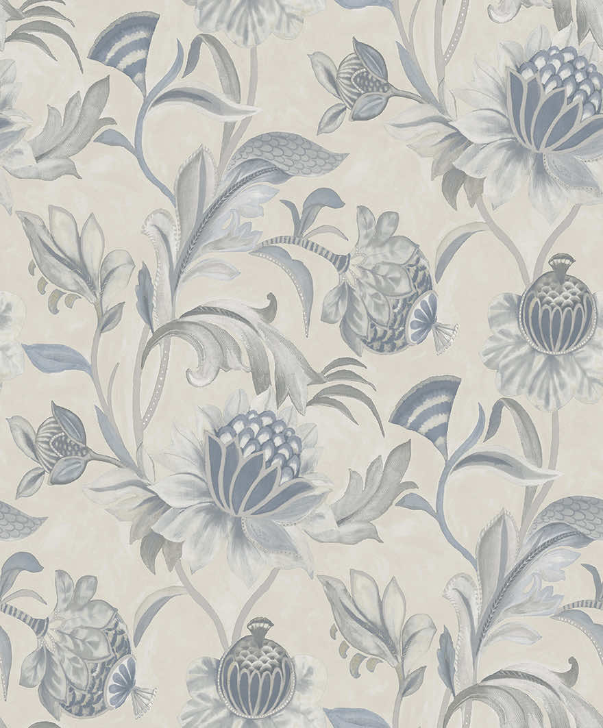 Cecelia Wallpaper - Blue / Dove - Holden Décor - 36355Wallpaper199