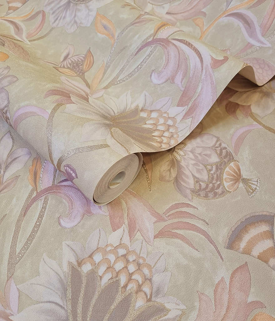 Cecelia Wallpaper - Blush / Coral - Holden Décor - 36351Wallpaper199