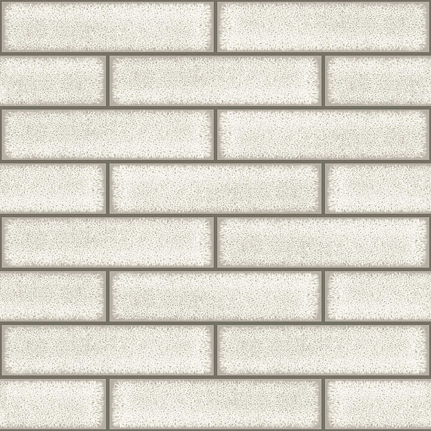 Celadon Gloss Tile Wallpaper - Dove - Holden Décor - 89389Wallpaper199
