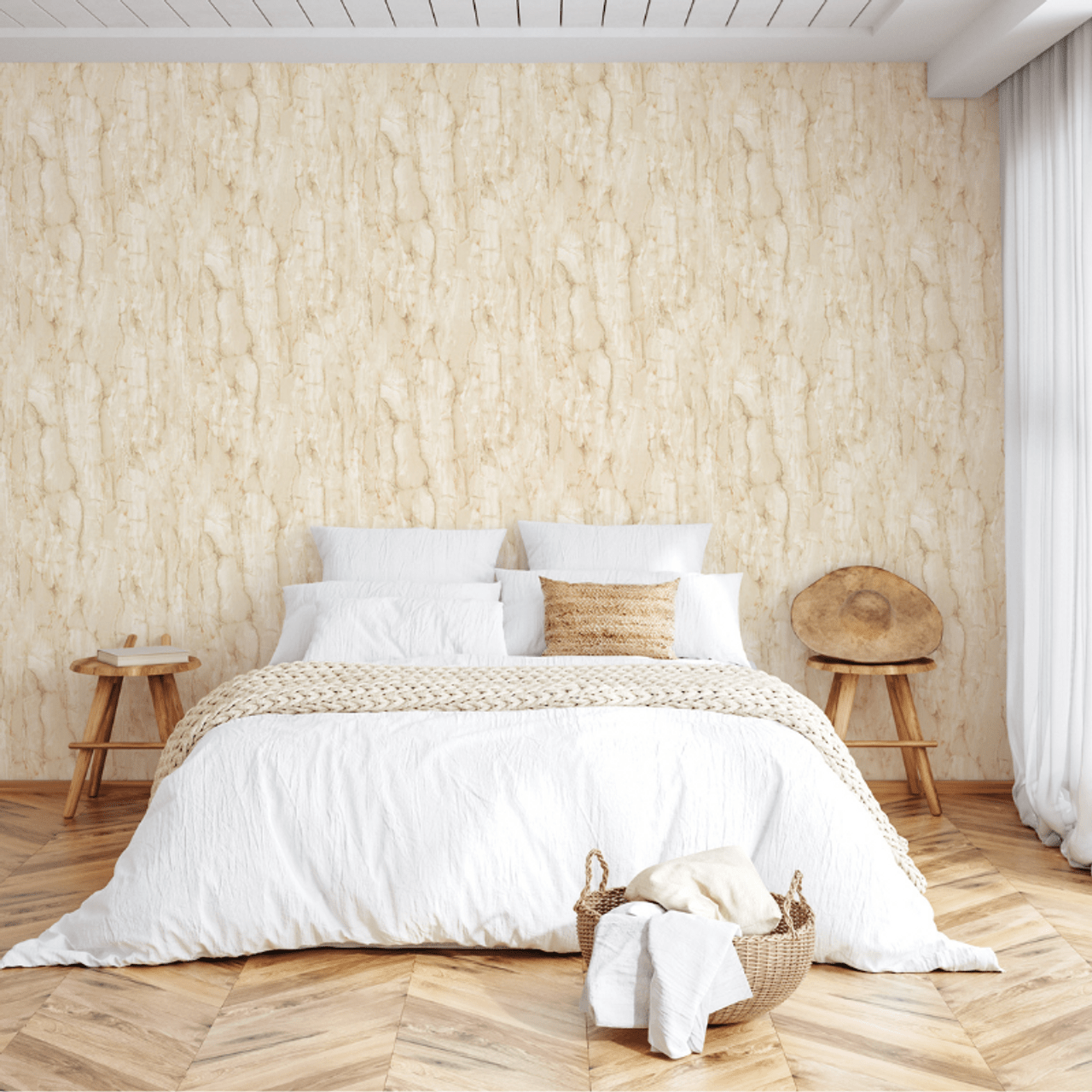 Chiara Vasari Wallpaper - Natural - Rasch - 400228Wallpaper199