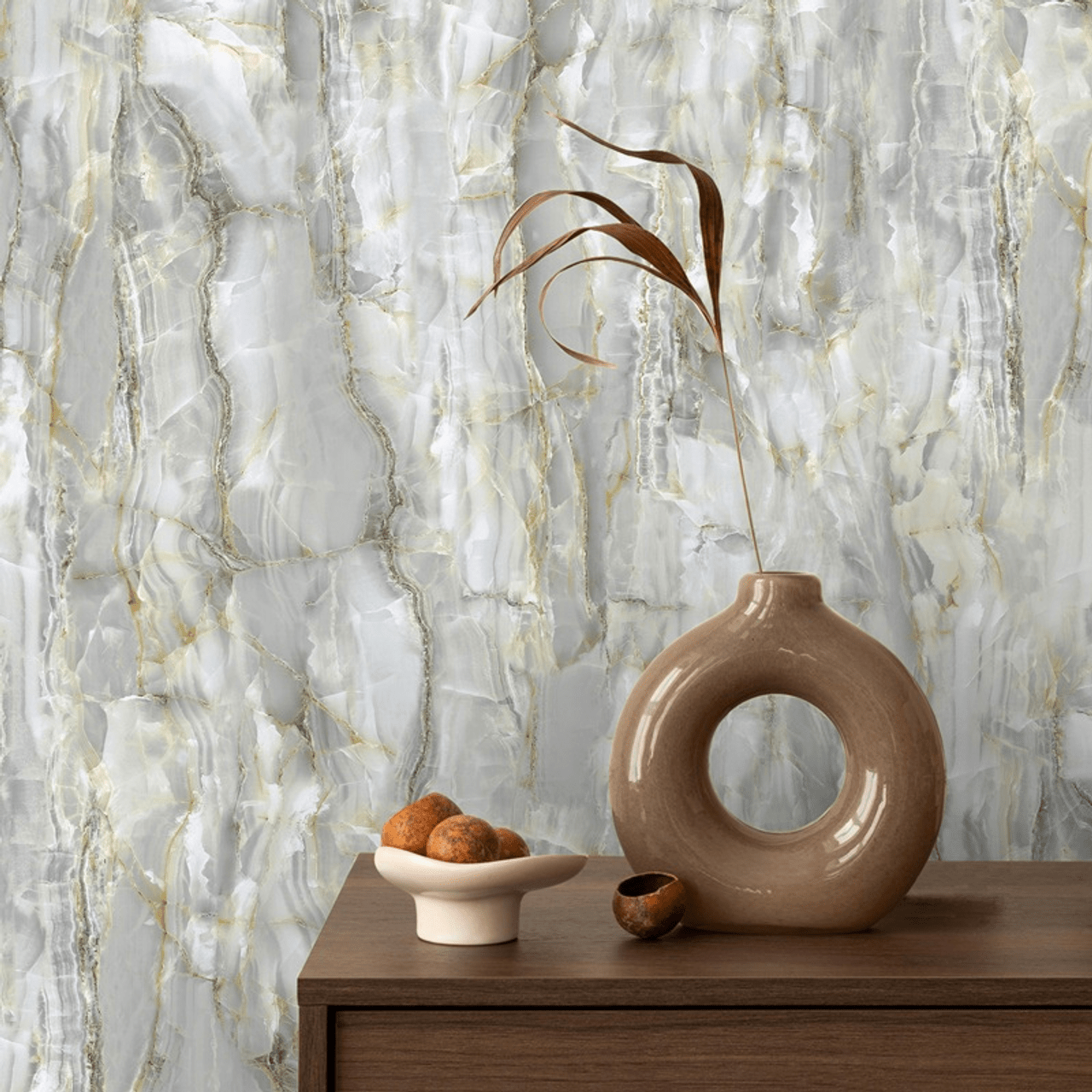 Chiara Vasari Wallpaper - Powder Blue - Rasch - 400204Wallpaper199