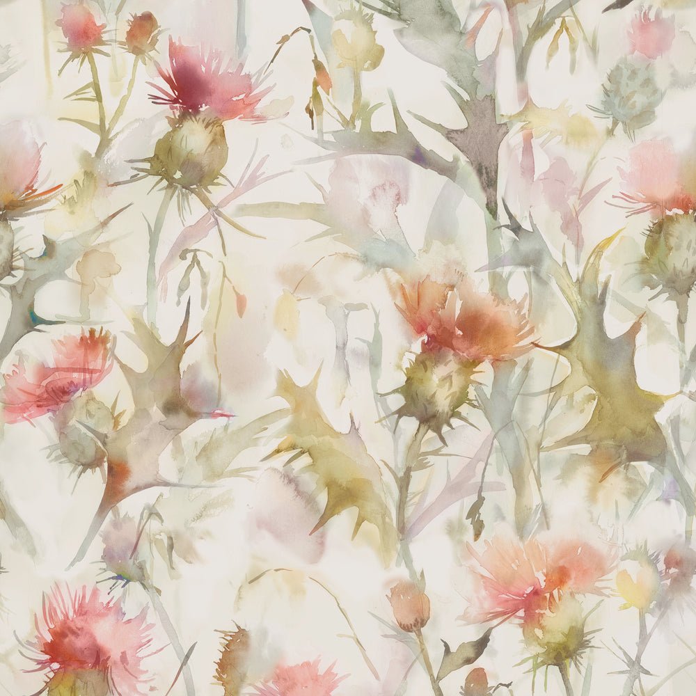 Cirsium Wallpaper - Russet - Voyage Maison - CIRSIUN/WPO/RUSWallpaper199