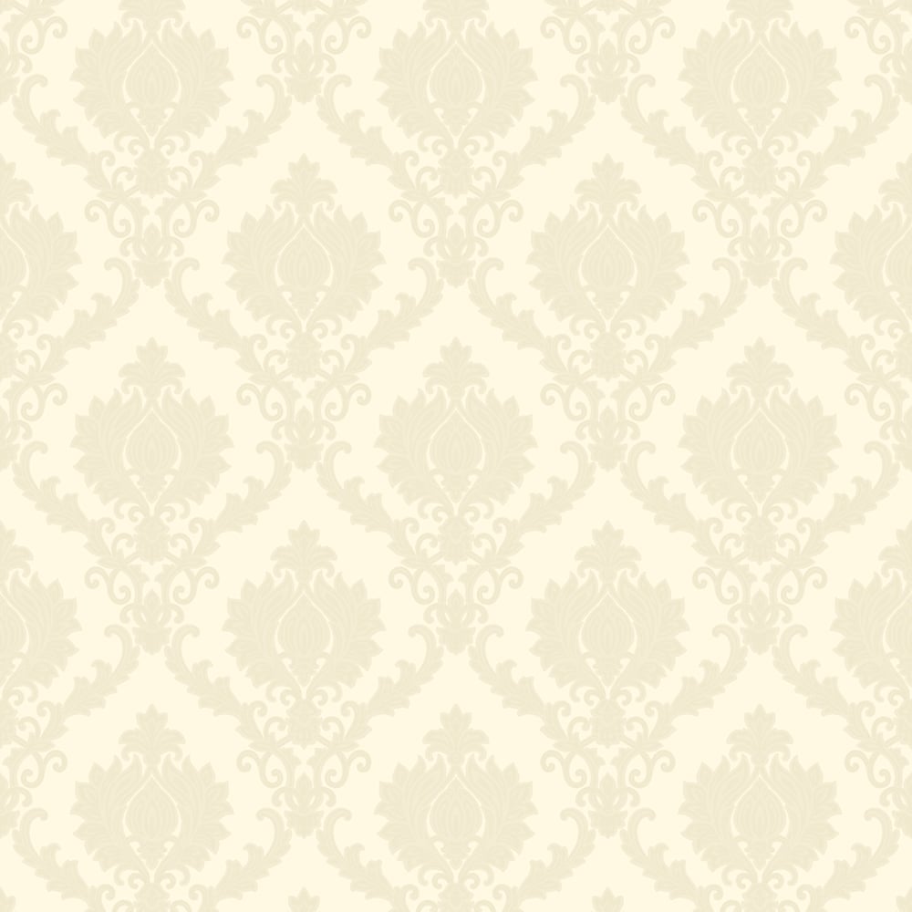 Classic Italian Delicate Damask Wallpaper - Ivory - Galerie - 23640Wallpaper199