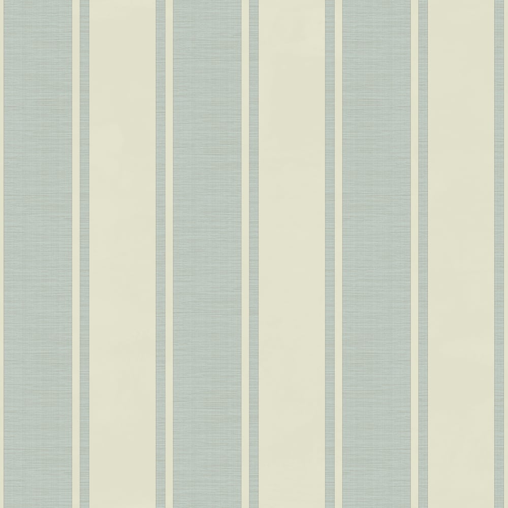Classic Italian Elegant Stripe Wallpaper - Blue/Cream - Galerie - 23676Wallpaper199