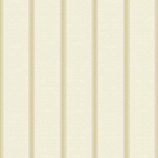 Classic Italian Fascia Vintage Stripe Wallpaper - Beige Gold - Galerie - 25762Wallpaper199