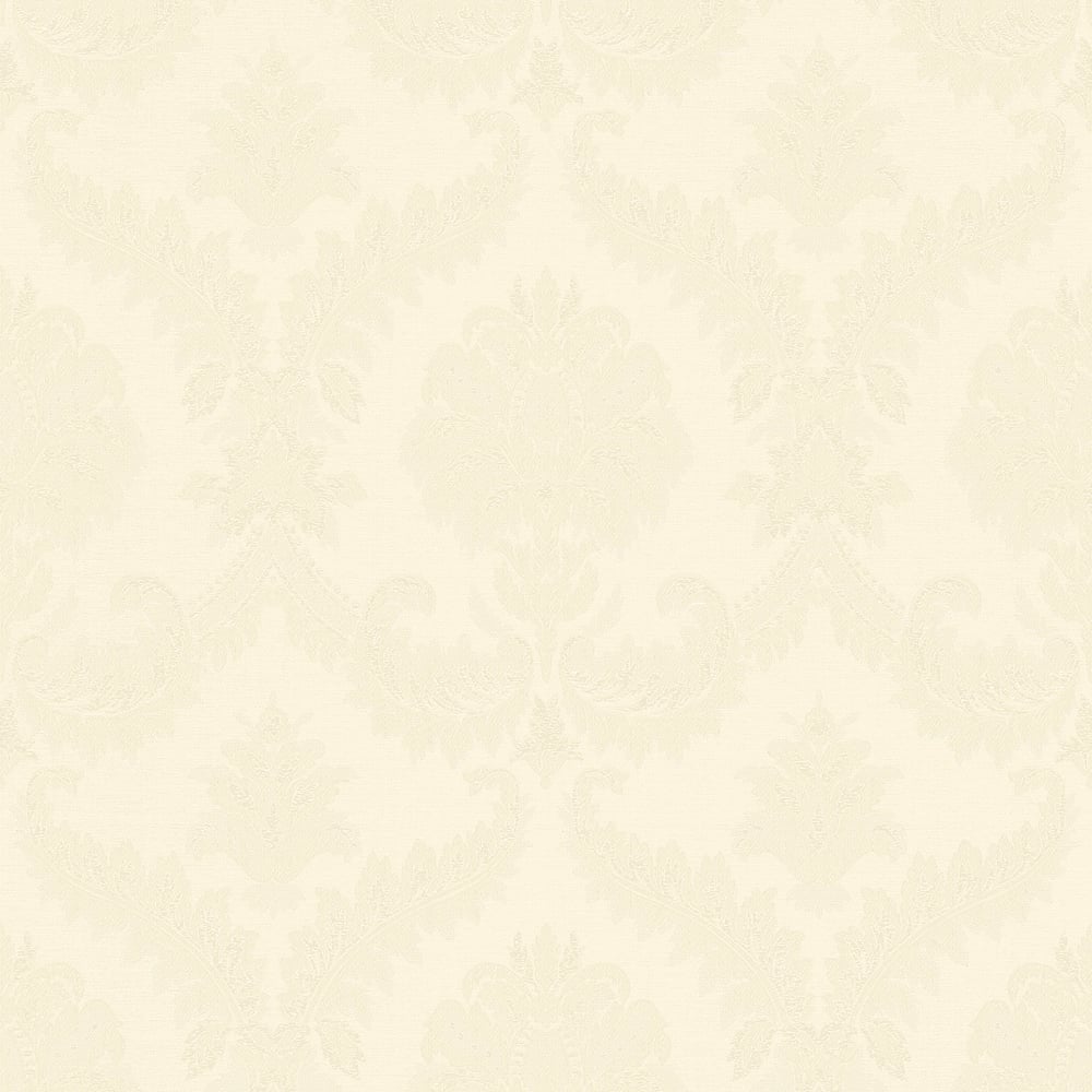 Classic Italian Traditional Damask Wallpaper - Ivory - Galerie - 23600Wallpaper199