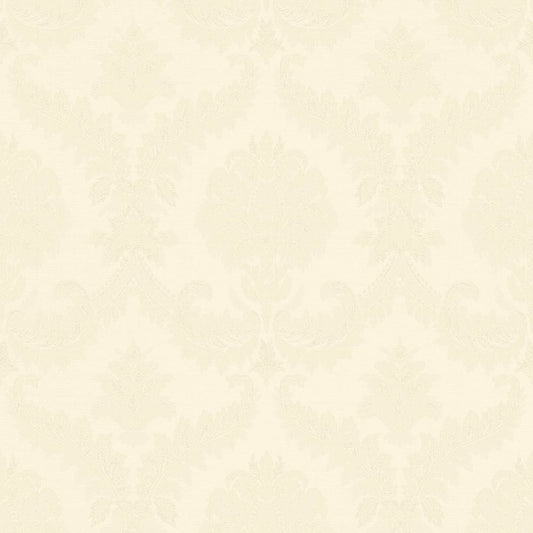Classic Italian Traditional Damask Wallpaper - Ivory - Galerie - 23600Wallpaper199