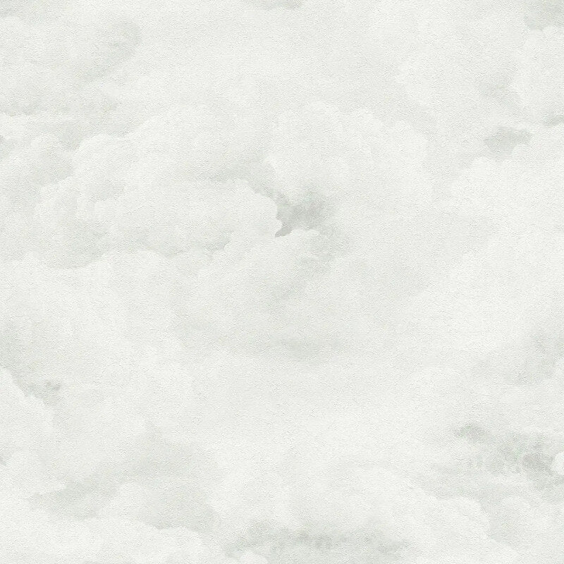Cloud Motif Wallpaper - White/Light Grey - Michalsky Living - 39985-5Wallpaper199