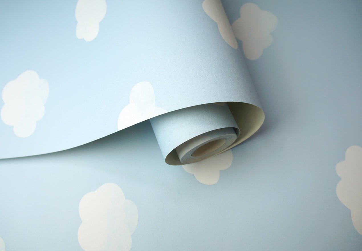Cloudy Sky Wallpaper - Blue - Holden Décor - 90991Wallpaper199