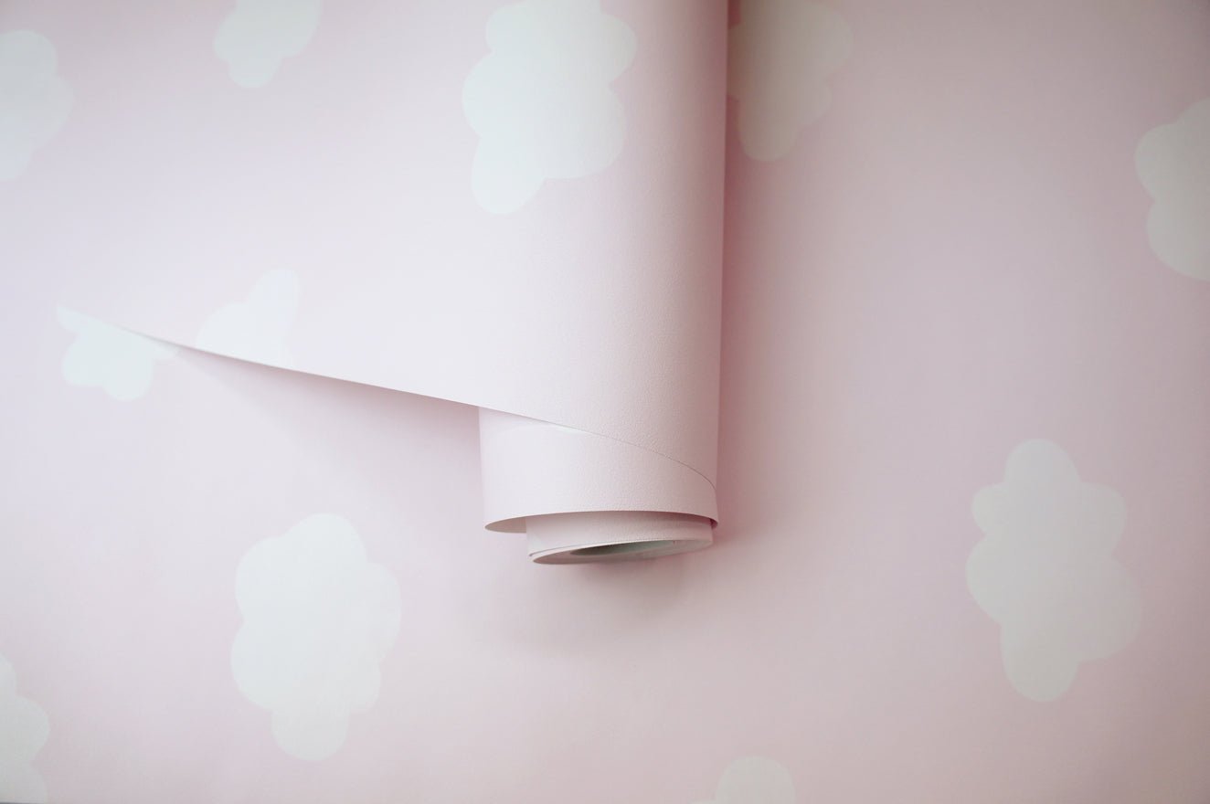 Cloudy Sky Wallpaper - Pink - Holden Décor - 90992Wallpaper199