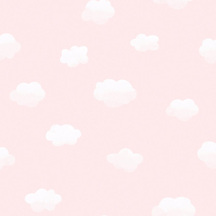 Cloudy Sky Wallpaper - Pink - Holden Décor - 90992Wallpaper199