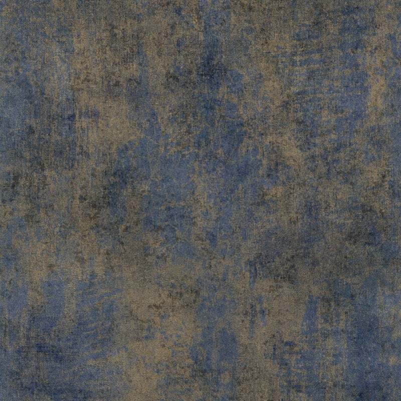 Concrete Texture Metallic Wallpaper - Blue/Gold - Elle Decoration - 10438 - 08Wallpaper199