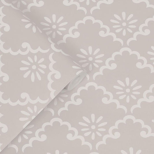 Coralie Wallpaper - Dove Grey - Laura Ashley - 118475Wallpaper199