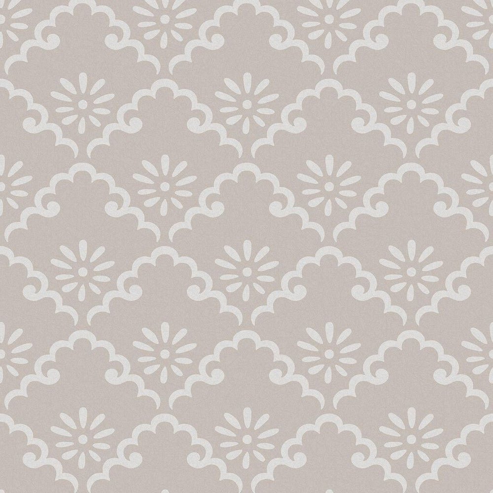 Coralie Wallpaper - Dove Grey - Laura Ashley - 118475Wallpaper199