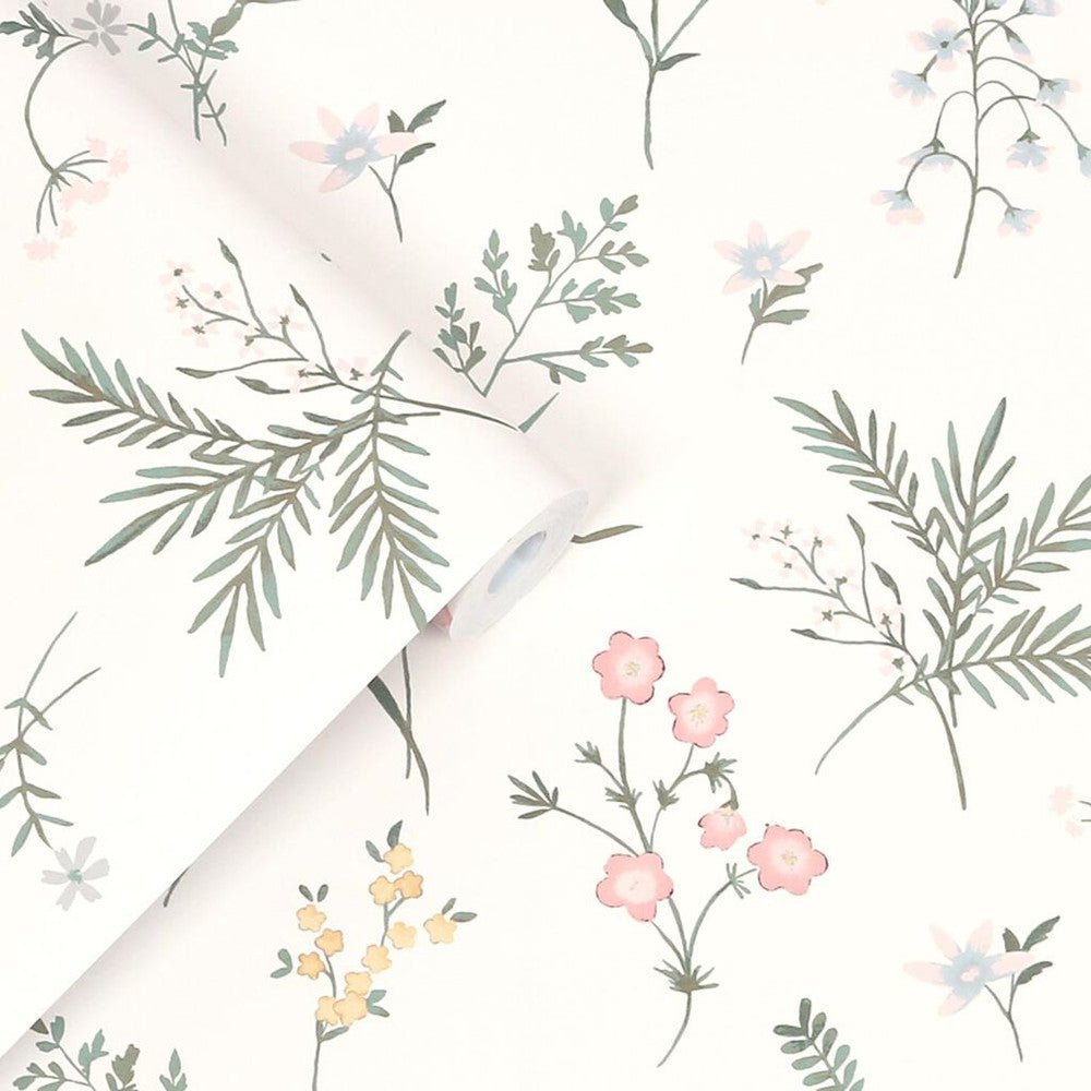 Crosswell Wallpaper - Coral Pink - Laura Ashley - 118480Wallpaper199