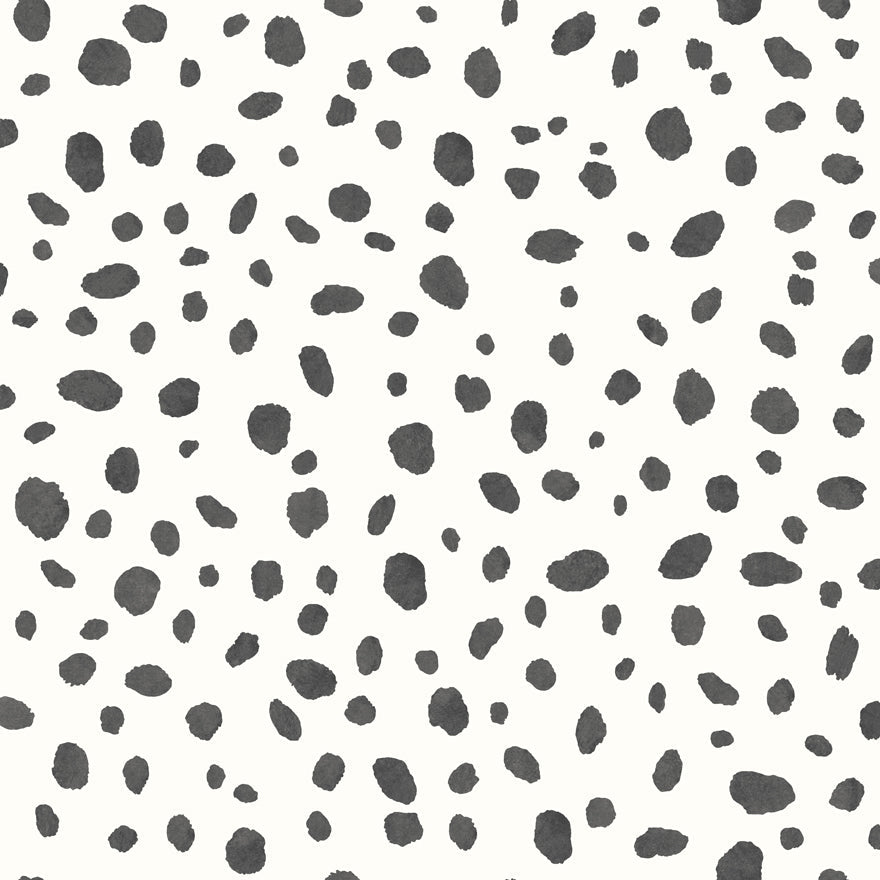 Dalmatian Wallpaper - Black and White - Holden Décor - 12940Wallpaper199