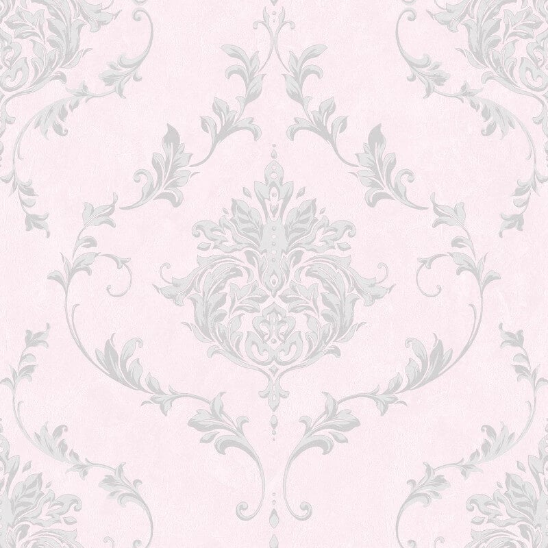 Damask Wallpaper - Pink - SK Filson - SK10043Wallpaper199