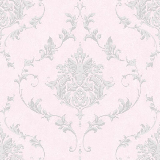 Damask Wallpaper - Pink - SK Filson - SK10043Wallpaper199