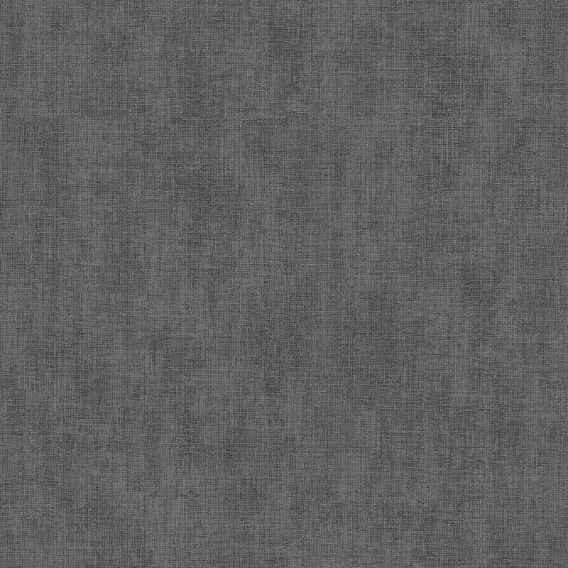 Darcy James Plain Linen Texture Wallpaper - Black - Muriva - 173535Wallpaper199