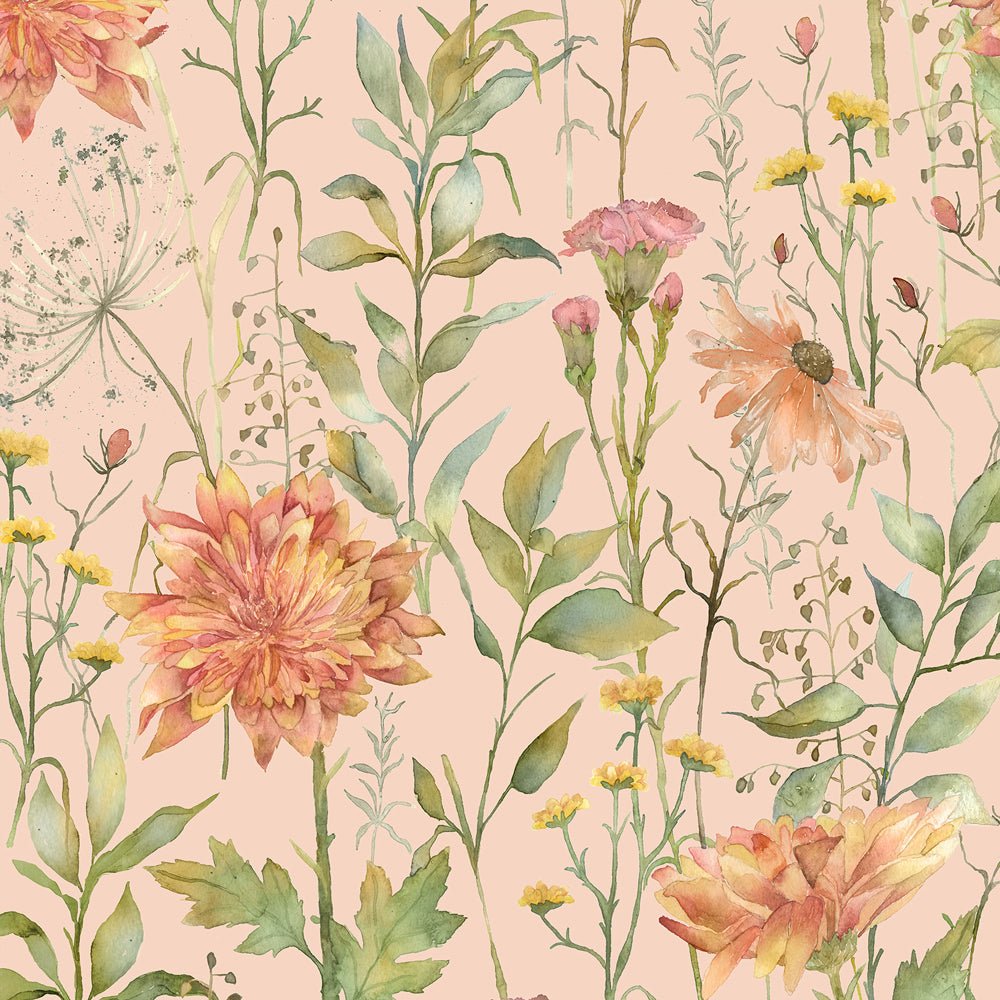 Delamere Wallpaper - Apricot - Voyage Maison - DELAMER/WPO/APRWallpaper199