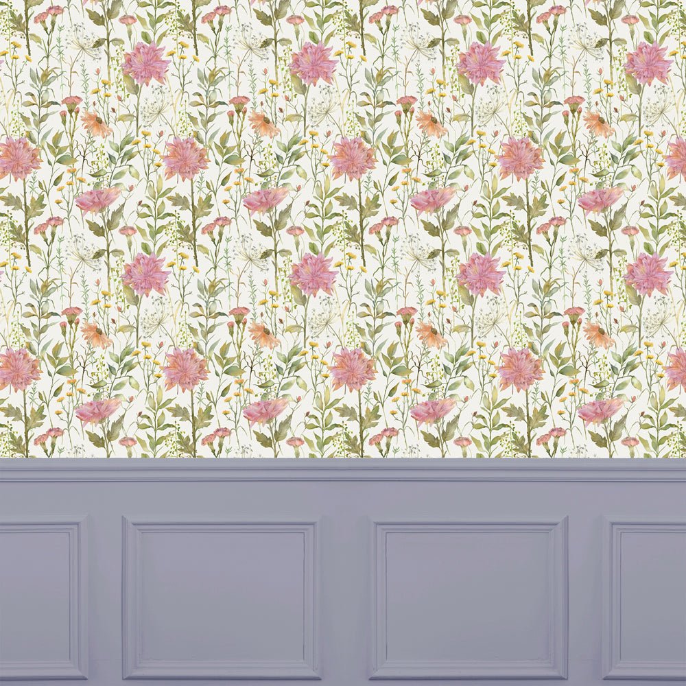 Delamere Wallpaper - Blossom - Voyage Maison - DELAMER/WPO/BLOWallpaper199