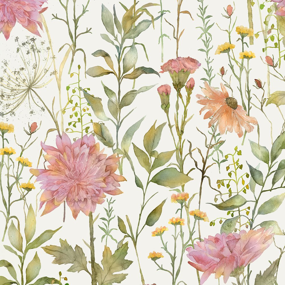 Delamere Wallpaper - Blossom - Voyage Maison - DELAMER/WPO/BLOWallpaper199