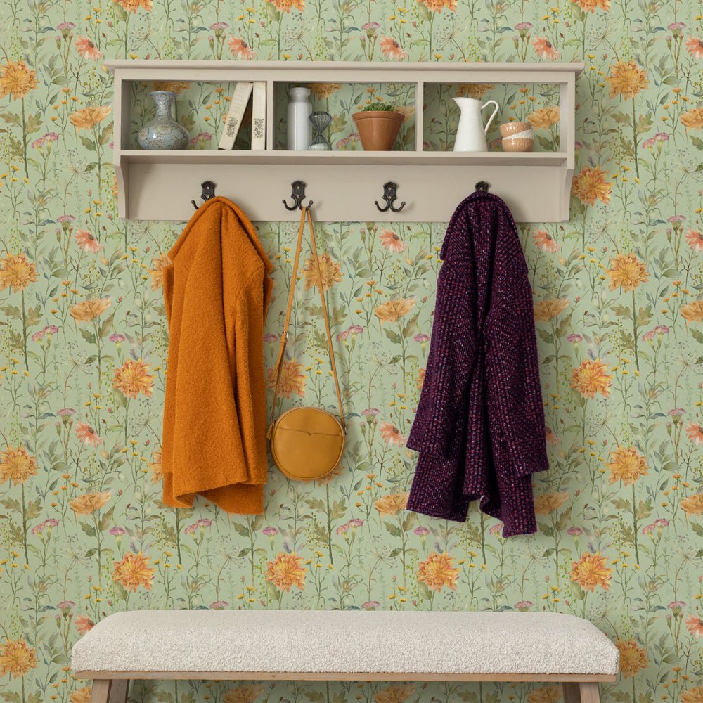 Delamere Wallpaper - Sage - Voyage Maison - DELAMER/WPO/SAGWallpaper199