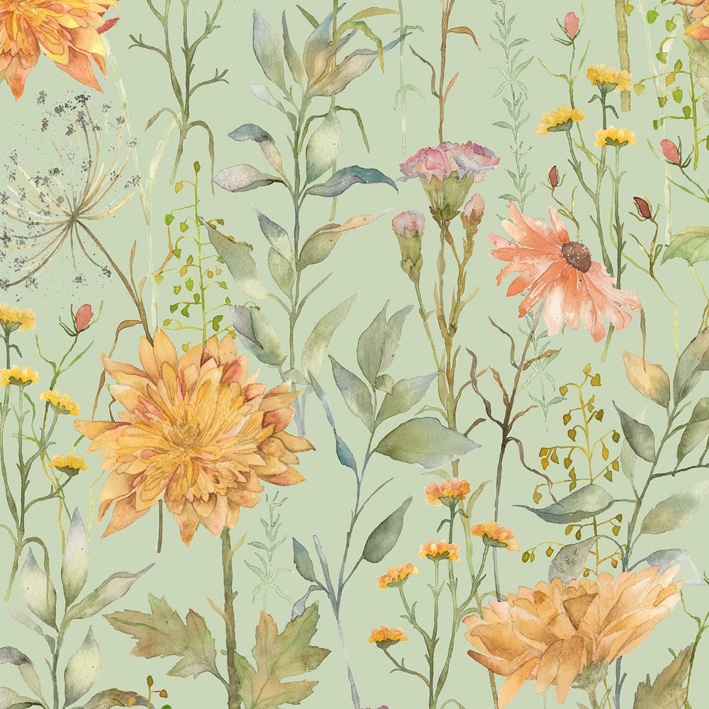 Delamere Wallpaper - Sage - Voyage Maison - DELAMER/WPO/SAGWallpaper199