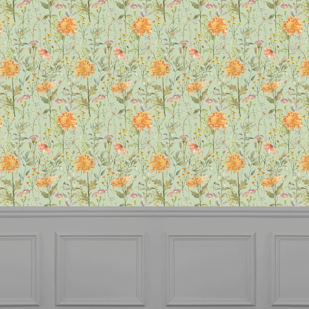 Delamere Wallpaper - Sage - Voyage Maison - DELAMER/WPO/SAGWallpaper199