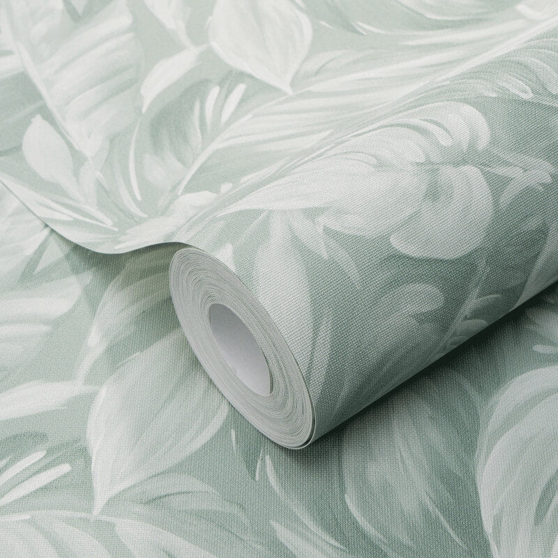 Deliciosa Leaves Wallpaper - Green - Erismann - 10416 - 07Wallpaper199