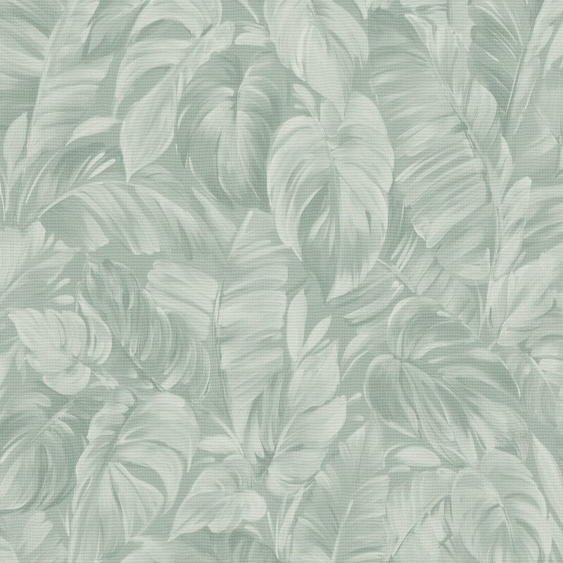Deliciosa Leaves Wallpaper - Green - Erismann - 10416 - 07Wallpaper199