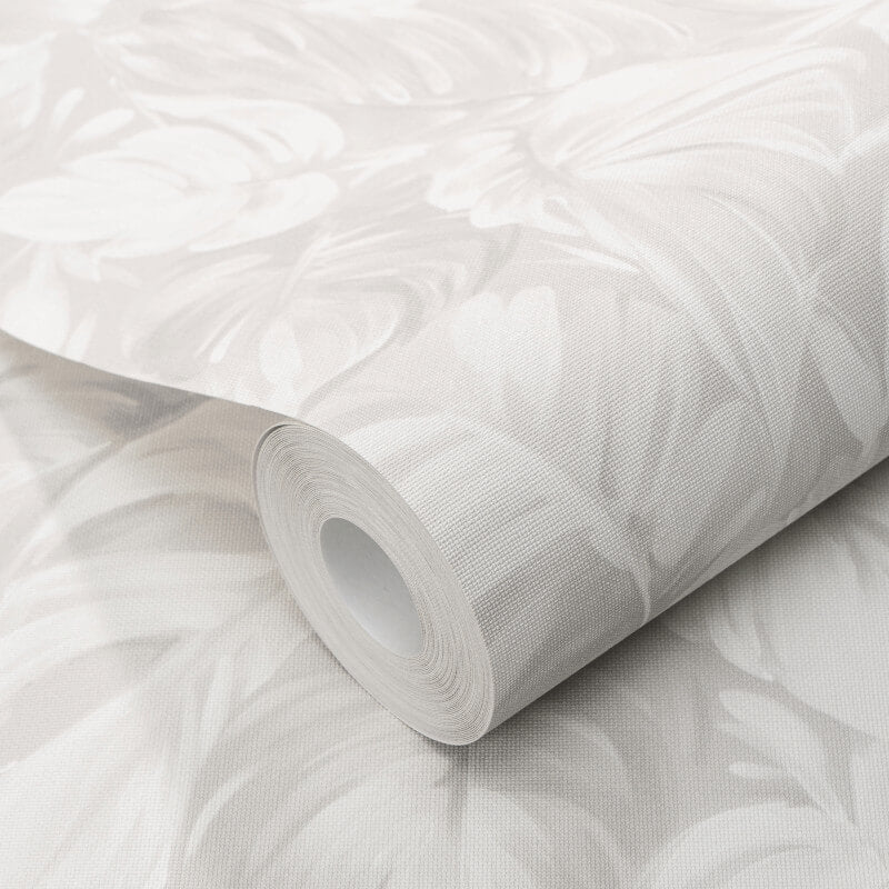 Deliciosa Leaves Wallpaper - Grey - Erismann - 10416 - 10Wallpaper199
