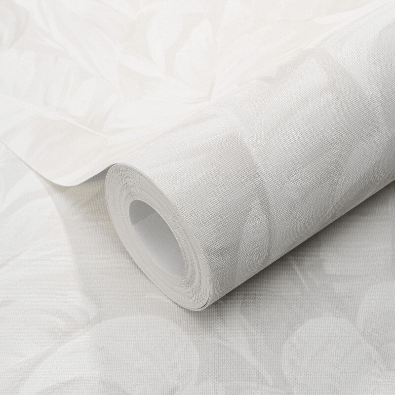 Deliciosa Leaves Wallpaper - Light Grey - Erismann - 10416 - 31Wallpaper199