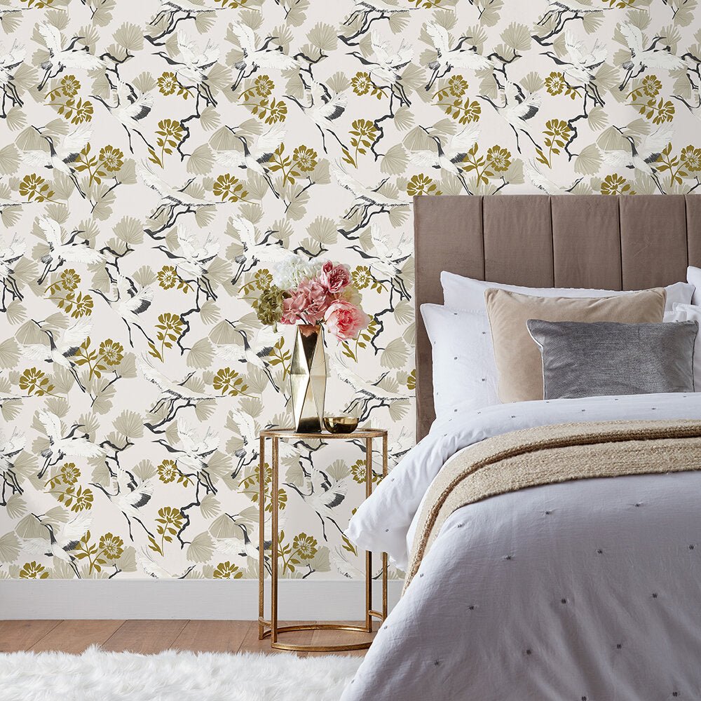 Demoiselle Wallpaper - Natural - Furn - DEMOISE/WP1/NATWallpaper199