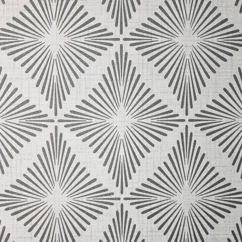 Denver Geometric Diamond Wallpaper - Grey - Fine Décor - FD43747Wallpaper199